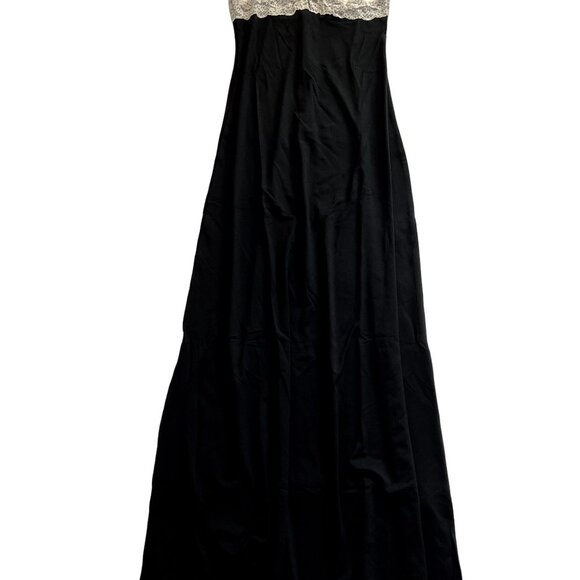 Bella Vie Isabella Maxi Dress in Black/White - Picture 1 of 6